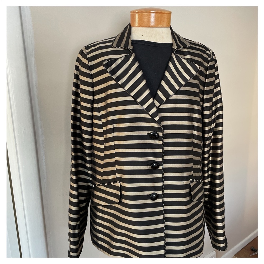 Silk shantung jacket